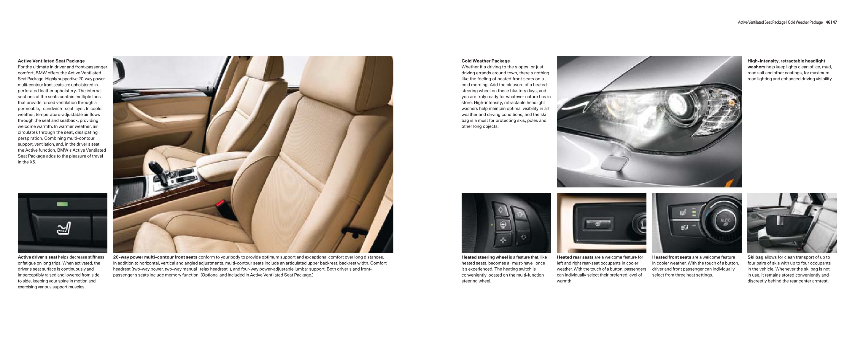 2010 BMW X5 Brochure Page 19